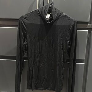 H&M Black Turtleneck Top